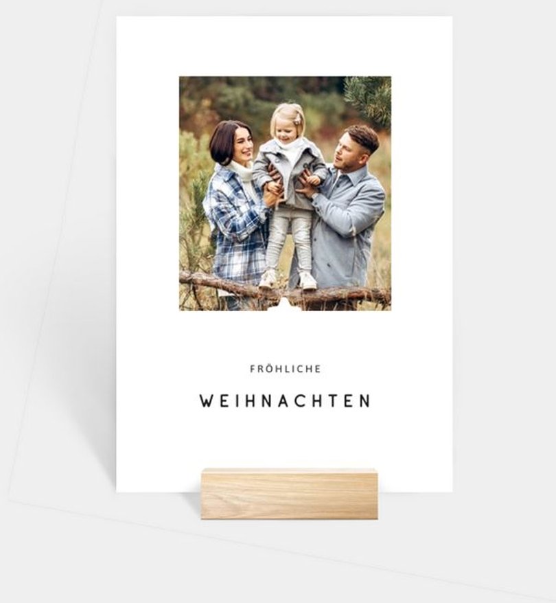 Fotoaufsteller Weihnachten Decent Moment