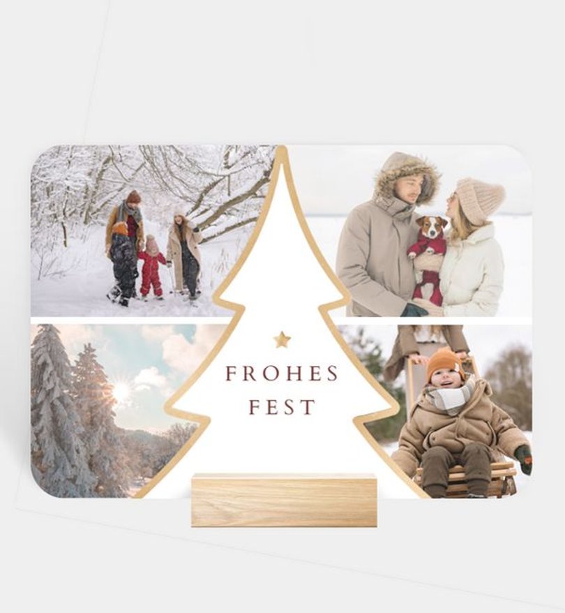 Fotoaufsteller Weihnachten Weihnachtsmomente