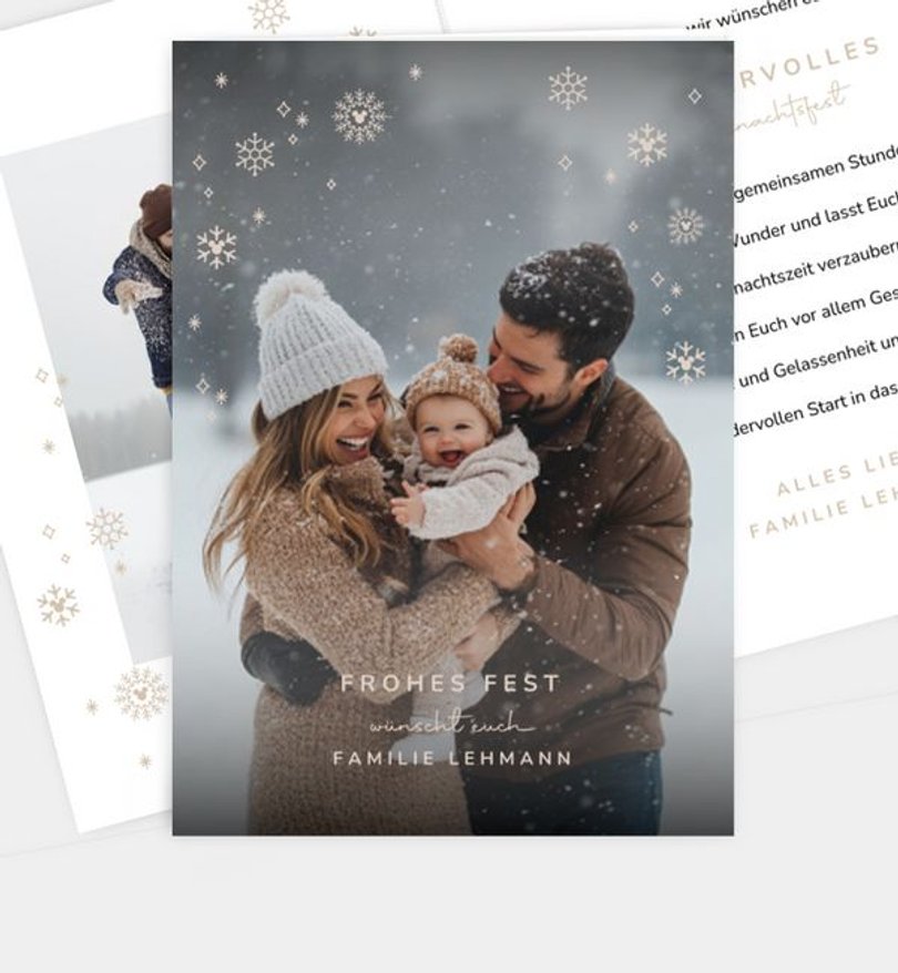 Weihnachtskarte Weihnachten/Privat Micky & Freunde · Holiday Delight