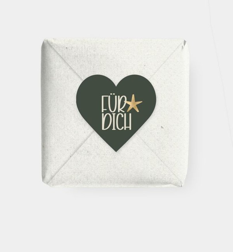 Geschenkaufkleber Weihnachten Christmas Star