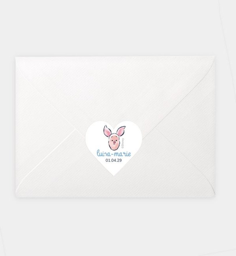 Siegelsticker Geburt Winnie Puuh · All The Sweet Things