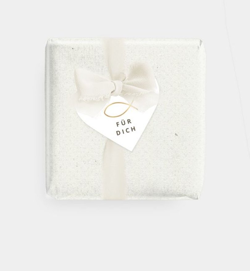 Geschenkanhänger Firmung Fish Outline