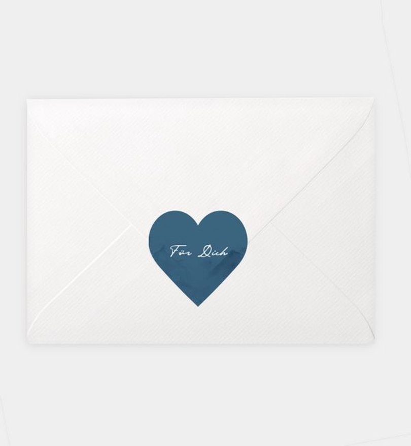 Siegelsticker Hochzeit Berge