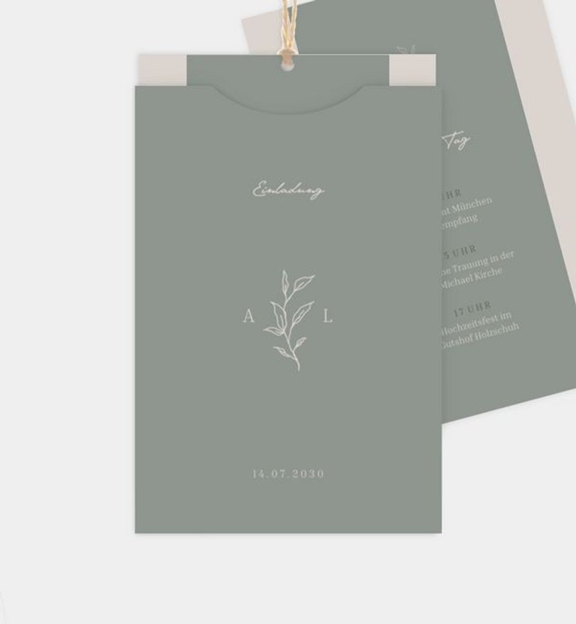 Einladungskarte Hochzeit Perfect Day