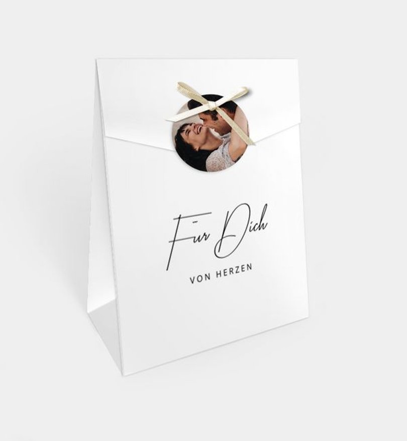 Gastgeschenk Hochzeit Clean Elegance