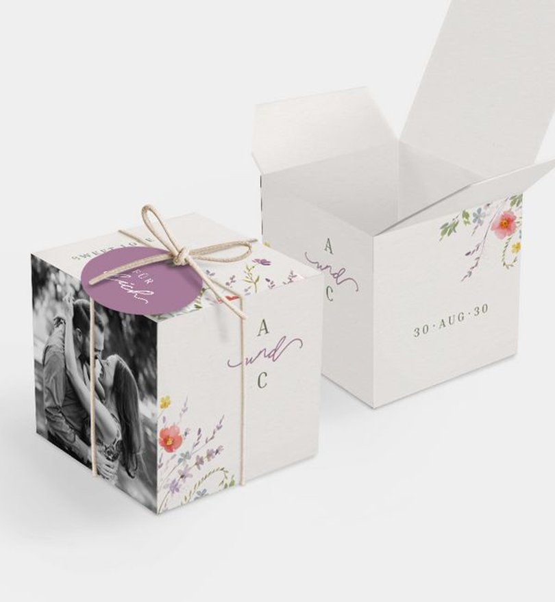 Gastgeschenk Hochzeit Wildflowers