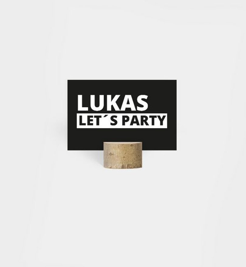 Tischkarte Geburtstag Party Ticket