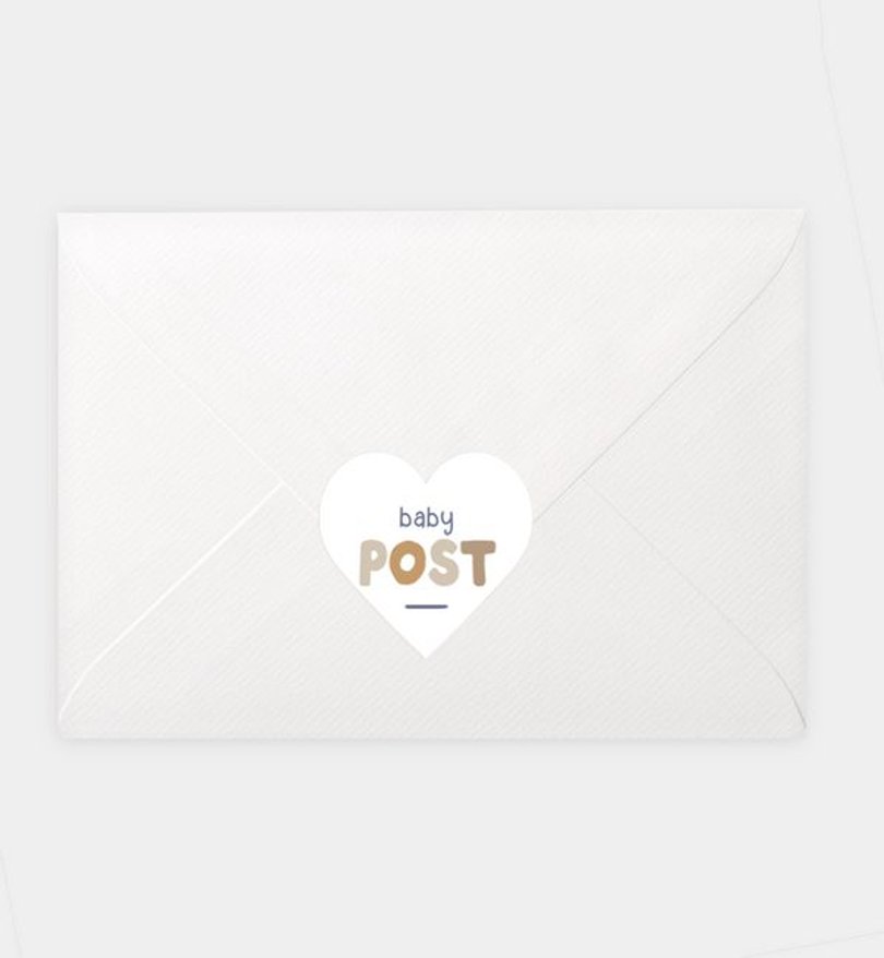 Siegelsticker Geburt Tiny Love