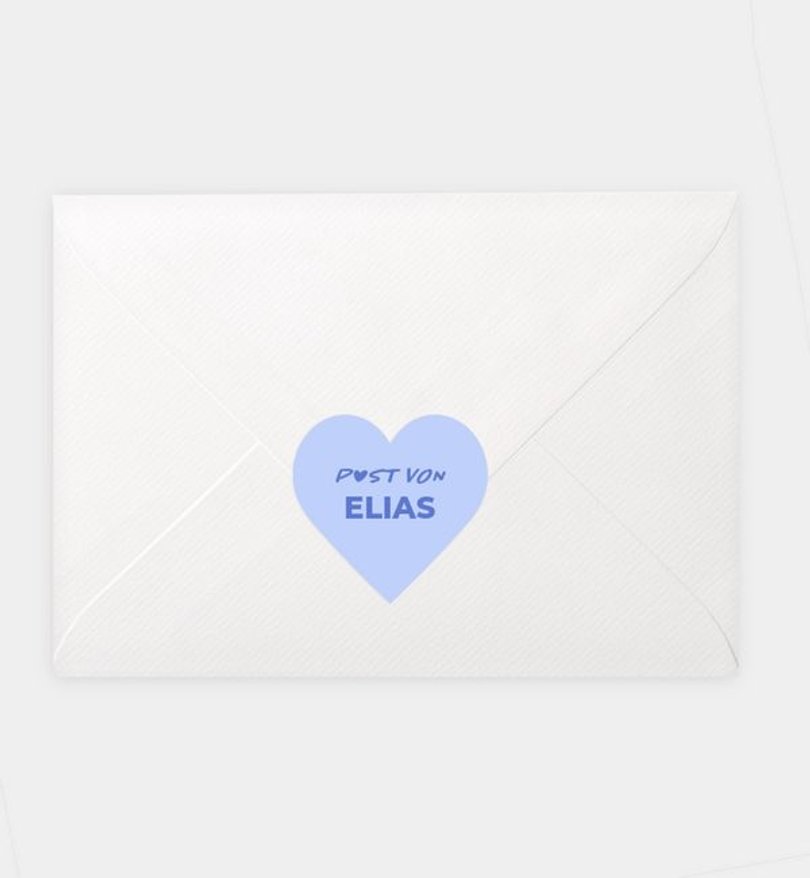 Siegelsticker Geburt Sweet Hello