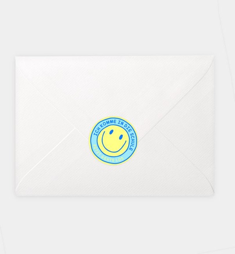 Siegelsticker Einschulung Stickerliebe