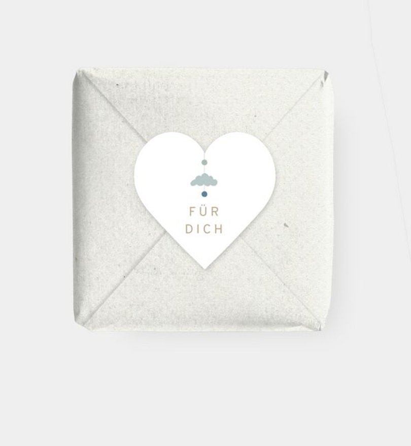 Geschenkaufkleber Geburt Little Lullaby
