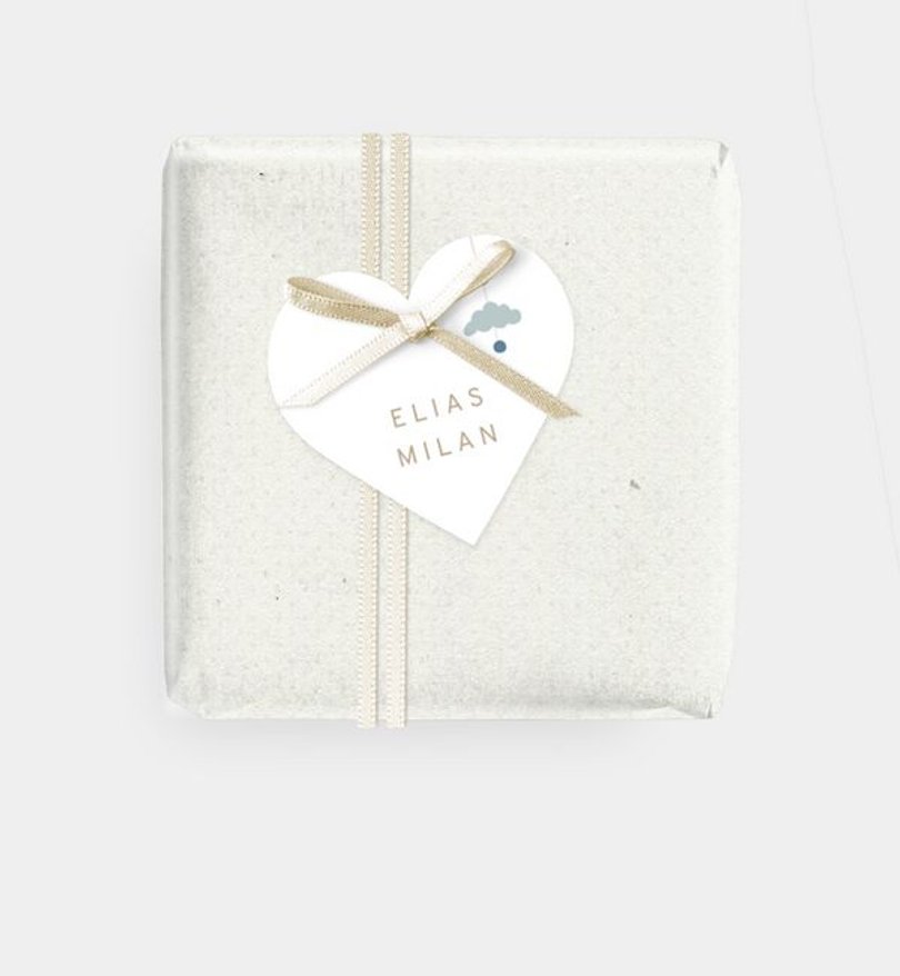 Geschenkanhänger Geburt Little Lullaby