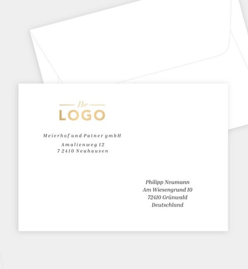 Briefumschlag Weihnachten Color Art