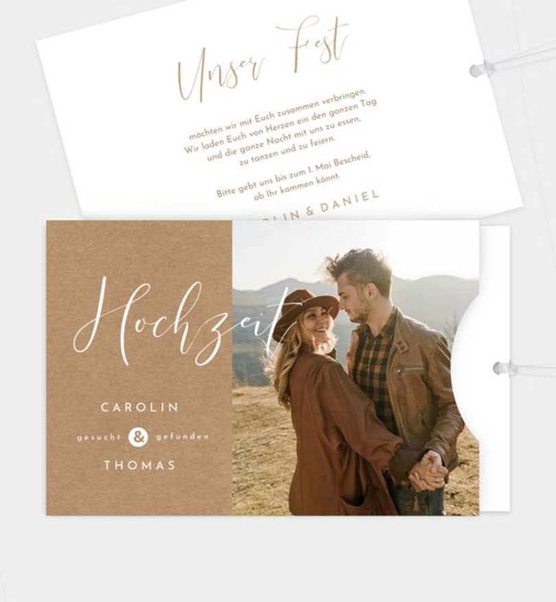 Einladungskarte Hochzeit Easy Wedding