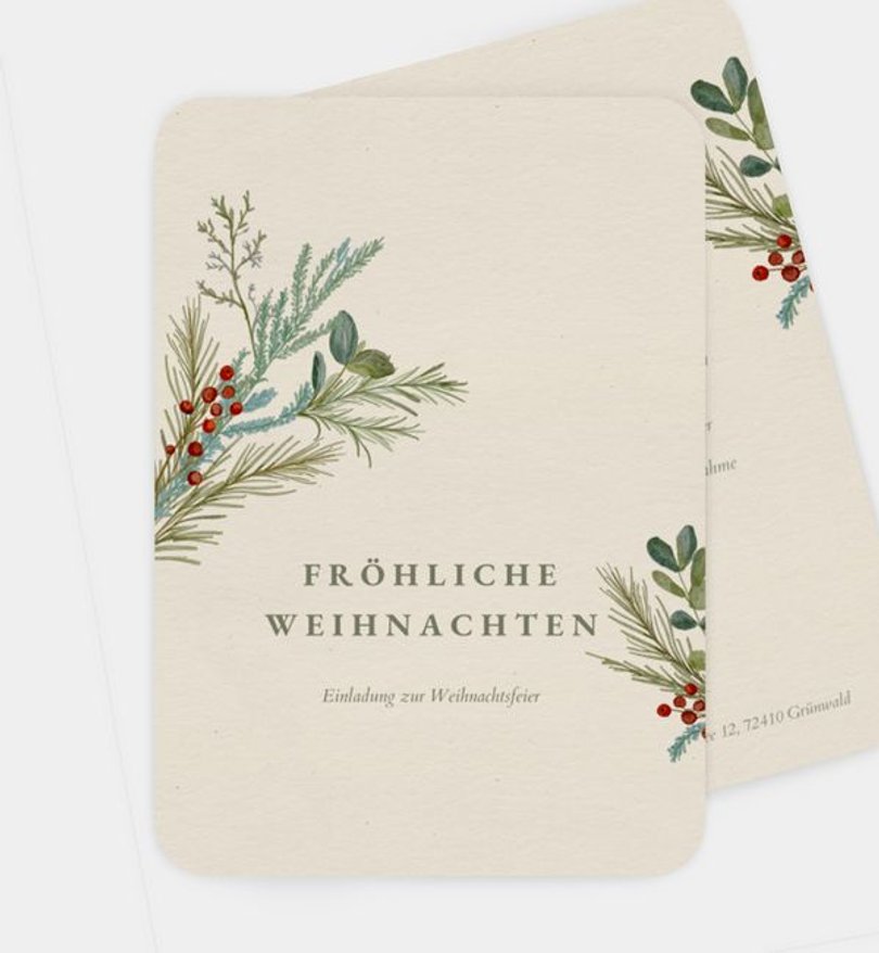 Weihnachtsfeier Weihnachtsfeier Zarter Ausdruck