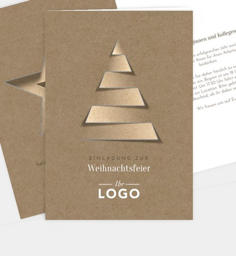 Weihnachtsfeier Weihnachtsfeier Frozen Fir · Vintage