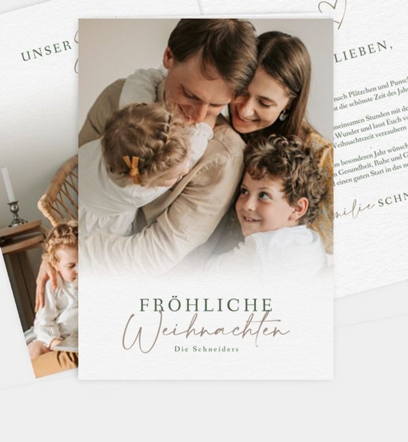 Weihnachtskarte Weihnachten/Privat Christmas Romance