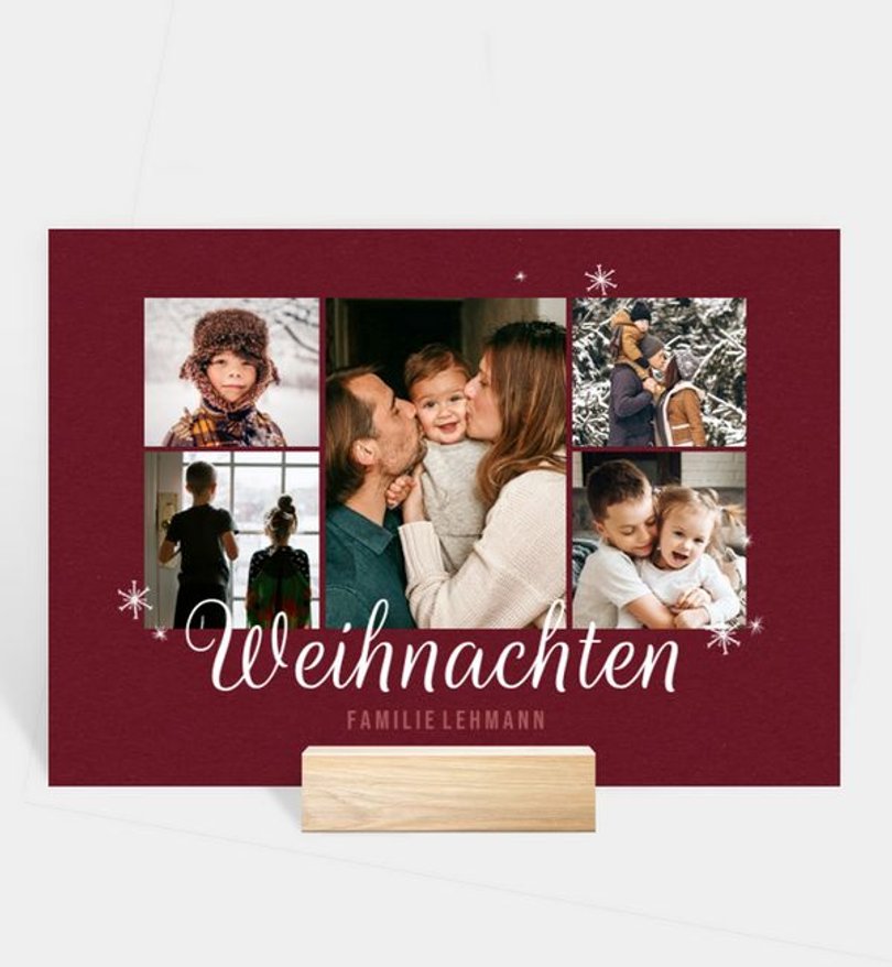 Fotoaufsteller Weihnachten Winter sky