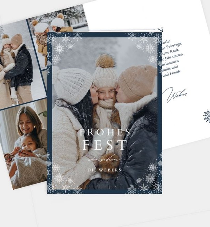 Weihnachtskarte Weihnachten/Privat Vintage Christmas