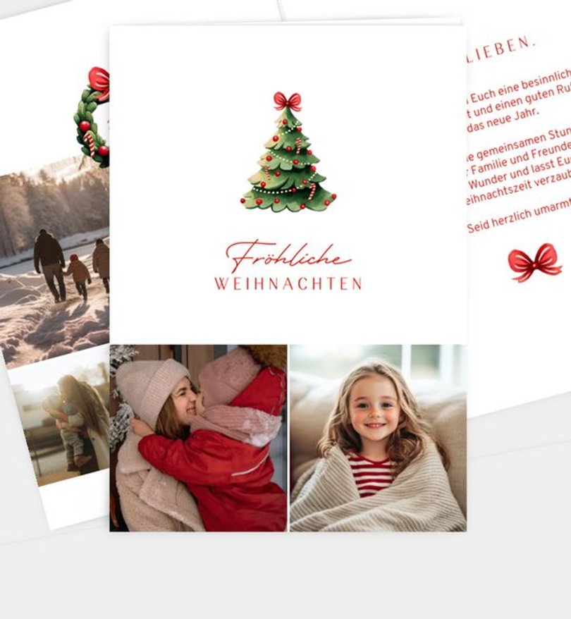 Weihnachtskarte Weihnachten/Privat Joyful