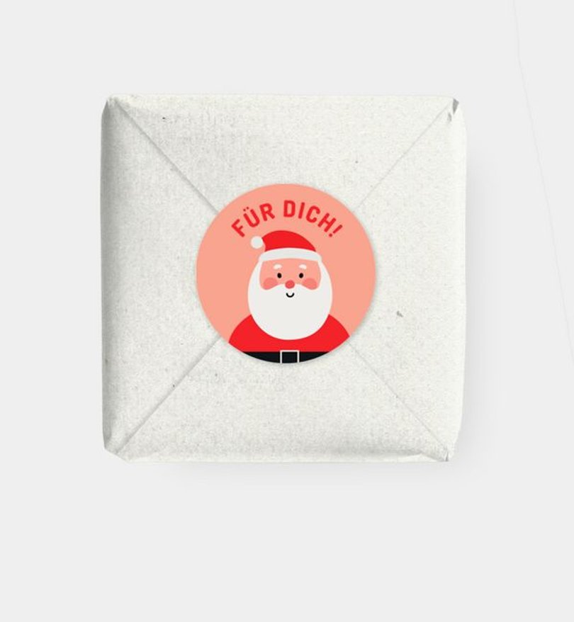 Geschenkaufkleber Weihnachten Weihnachtspost