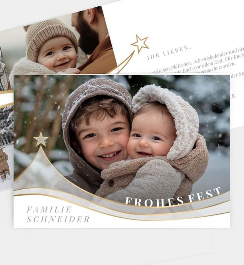 Weihnachtskarte Weihnachten/Privat Winterträume