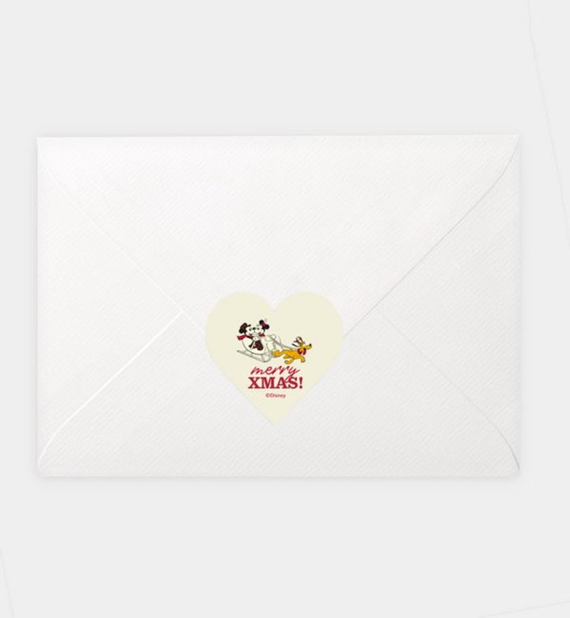 Siegelsticker Weihnachten Micky & Freunde · Yuletide Farmhouse