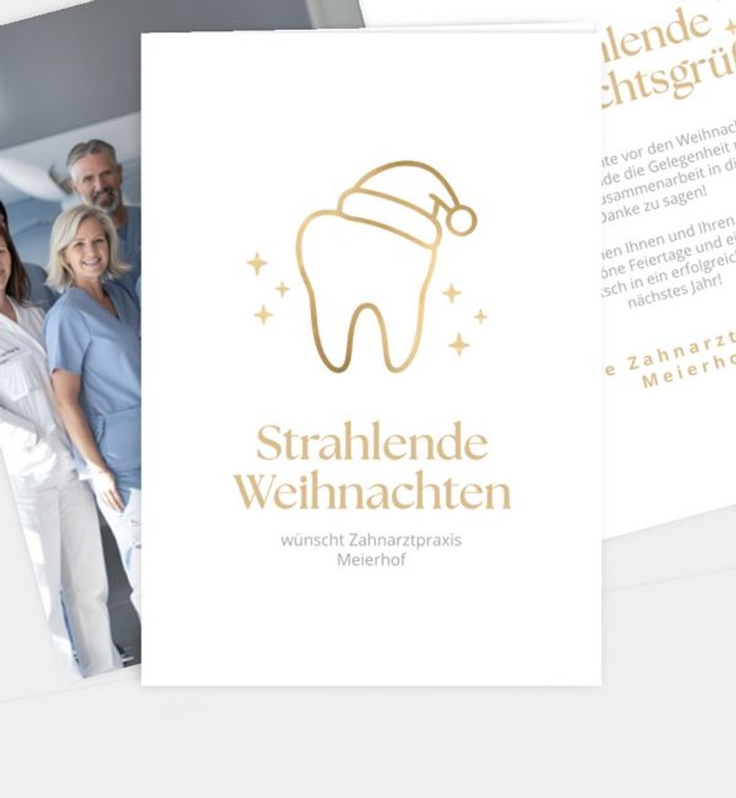 Weihnachtskarte Weihnachten geschäftlich Strahlendes Fest