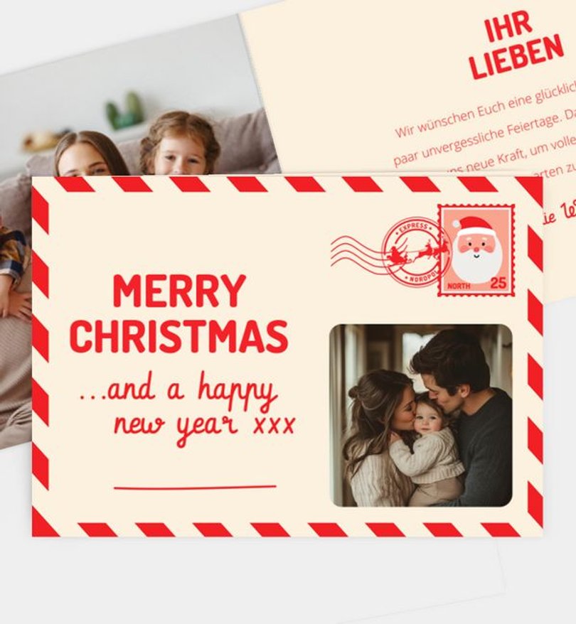 Weihnachtskarte Weihnachten/Privat Weihnachtspost · UNICEF