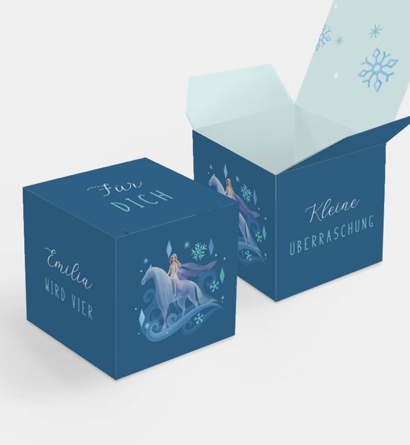 Gastgeschenk Kindergeburtstag Frozen · Icy Adventure