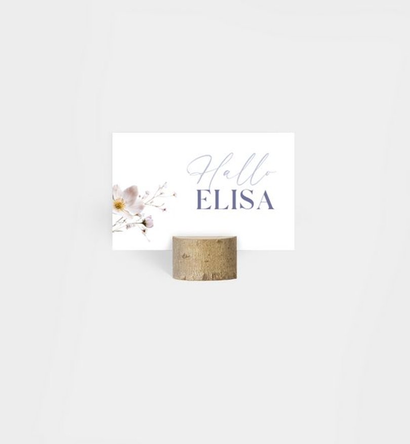 Tischkarte Hochzeit Meadow Core