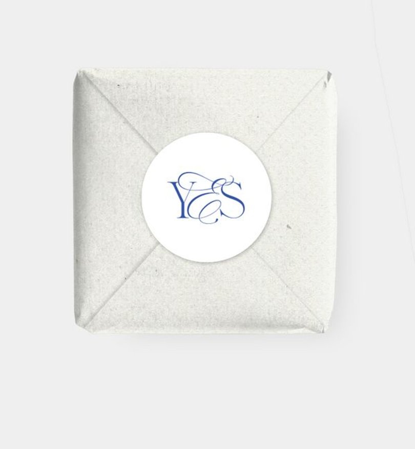 Geschenkaufkleber Hochzeit Forever Love