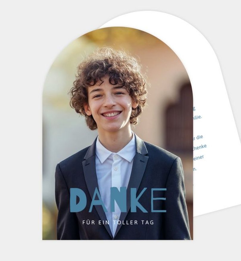 Dankeskarte Konfirmation That's Me