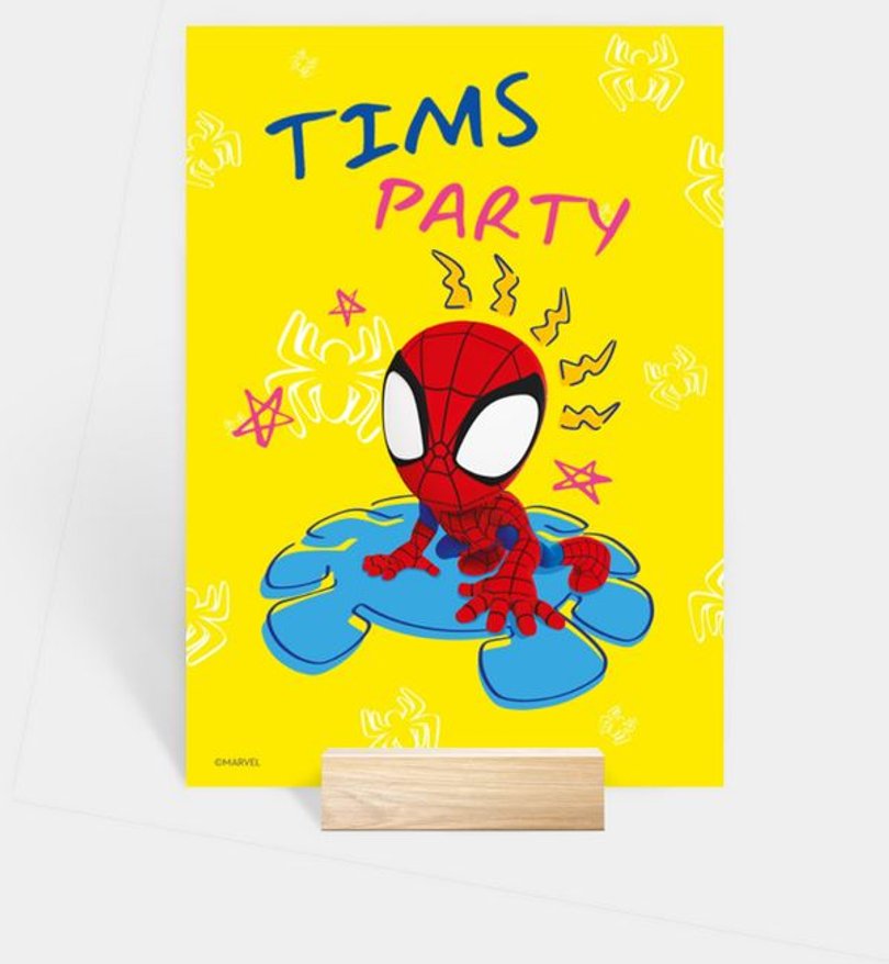 Tischnummer Kindergeburtstag Tischnummer