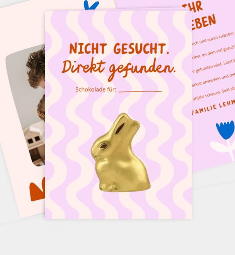 Grußkarte Ostern Little Suprise