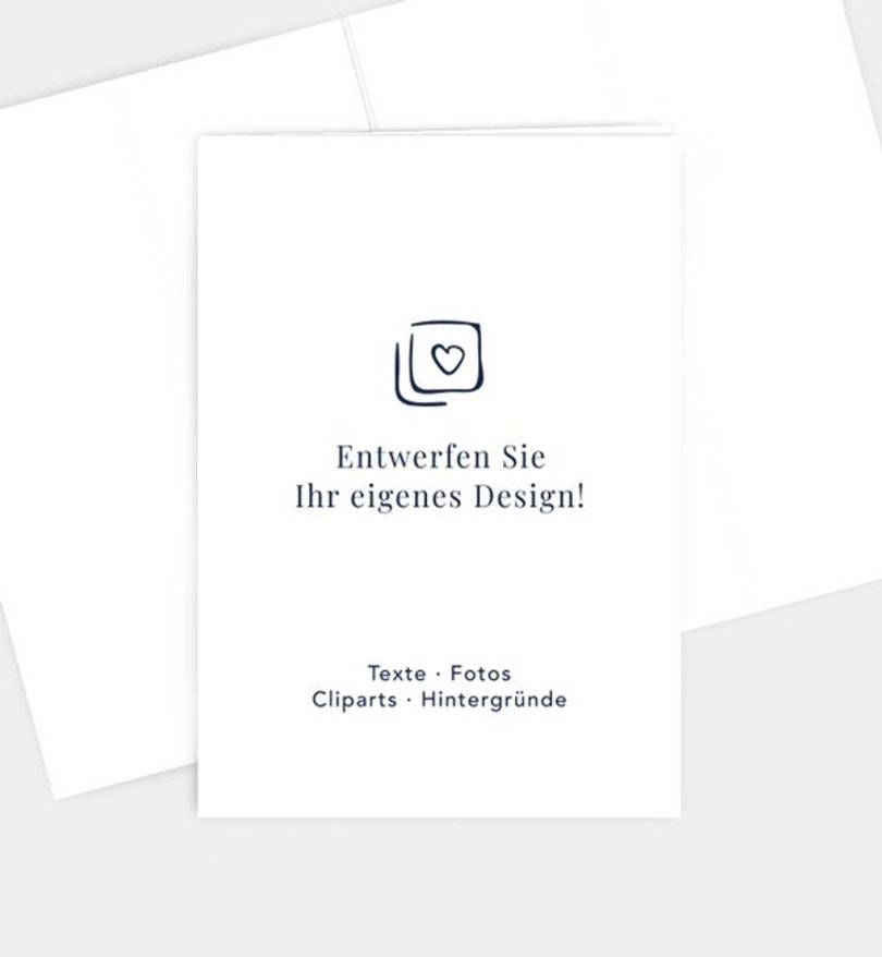 Einladungskarte Geburtstag Blanko Design · UNICEF