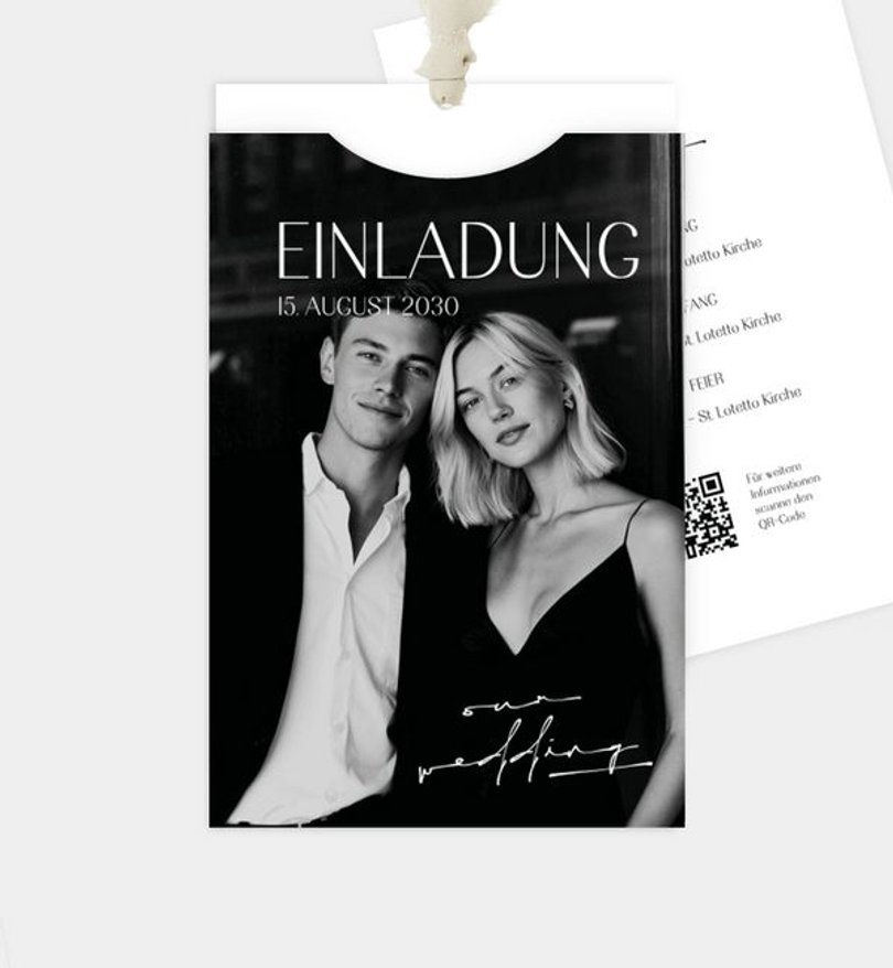 Einladungskarte Hochzeit Urban Wedding · UNICEF