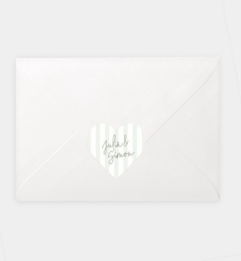 Siegelsticker Hochzeit Lemon Summer