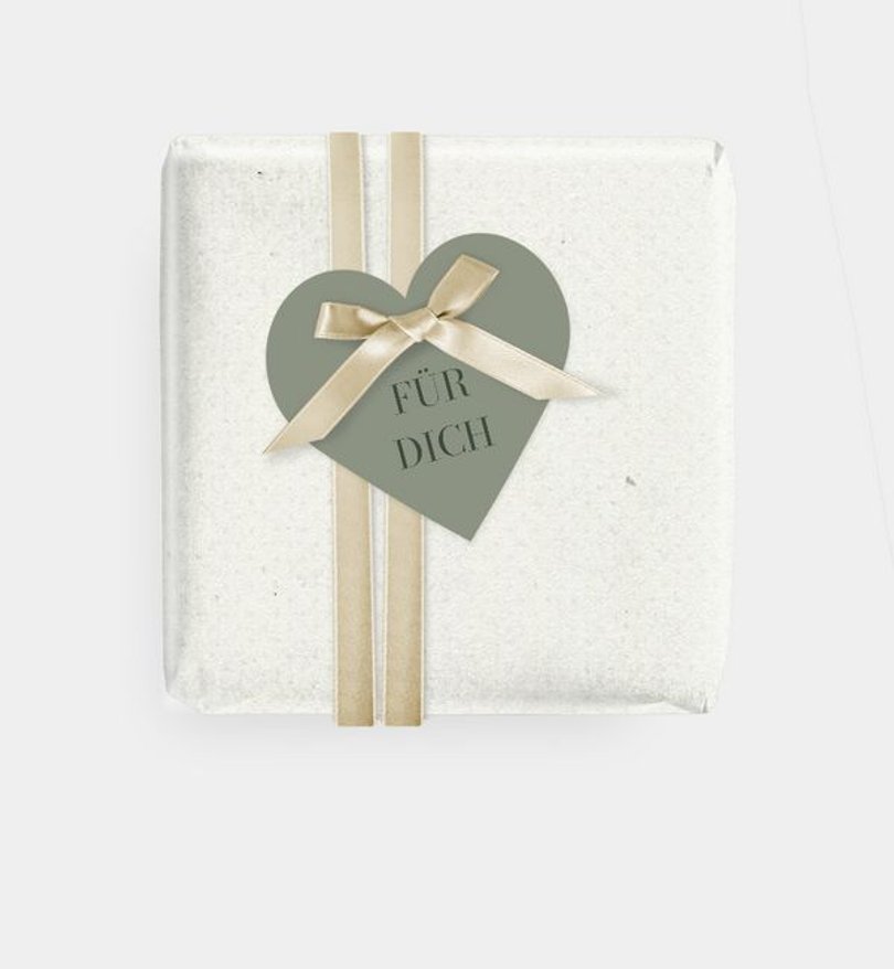 Geschenkanhänger Hochzeit Sanfte Natur