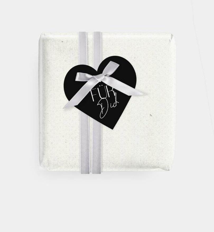 Geschenkanhänger Hochzeit Urban Classic