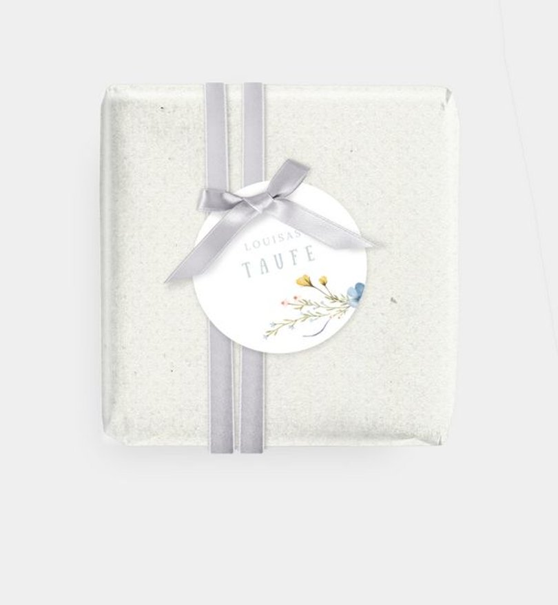 Geschenkanhänger Taufe Blütentaufe