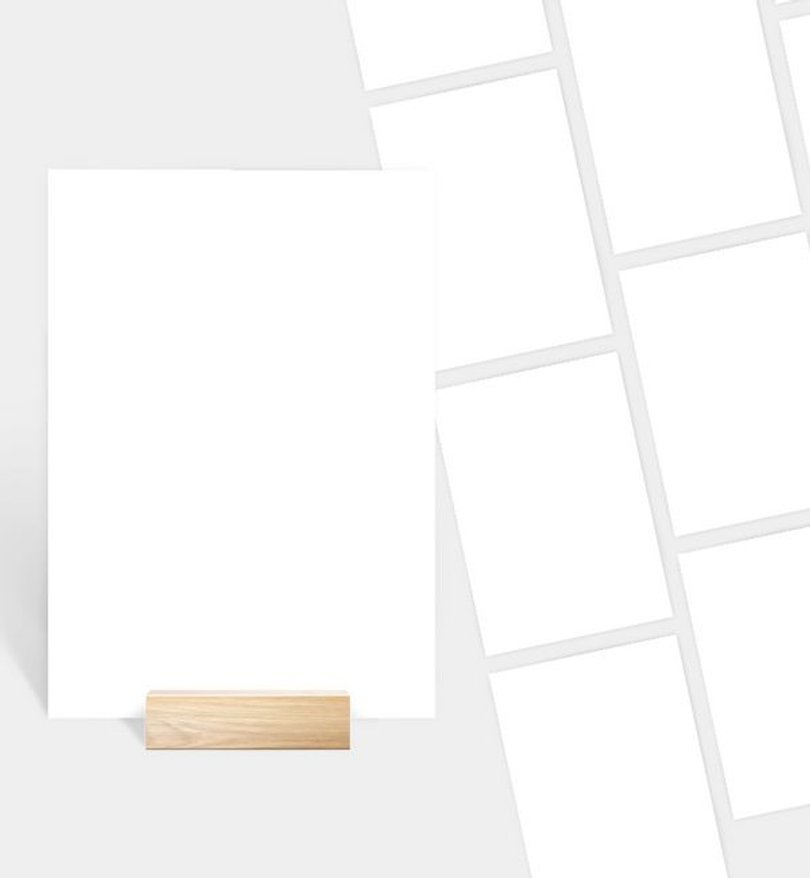 Meilenstein Karte Geburt Blanko Design