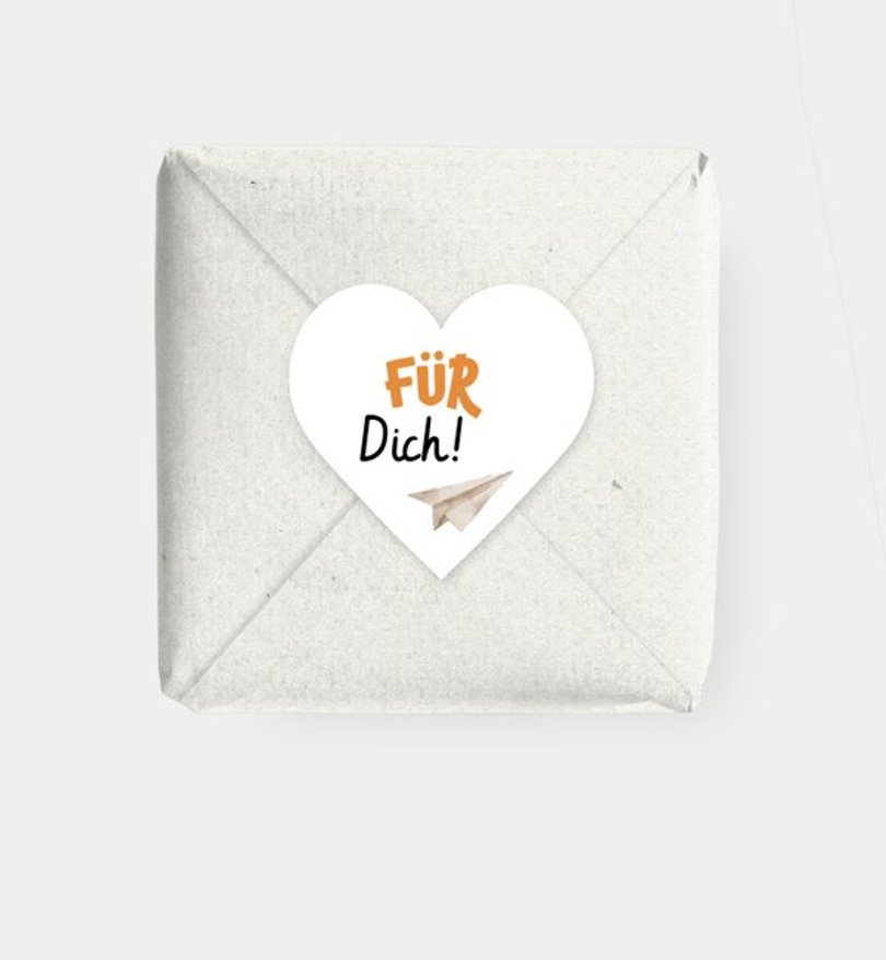 Geschenkaufkleber Einschulung Schulbus