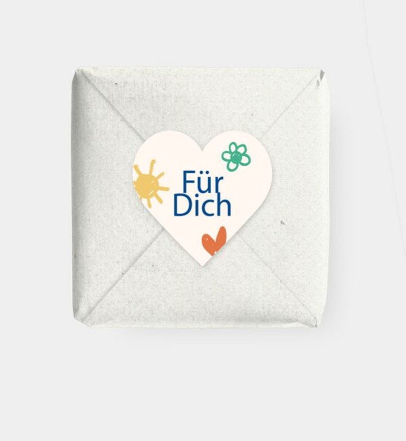 Geschenkaufkleber Einschulung 123 - Marker