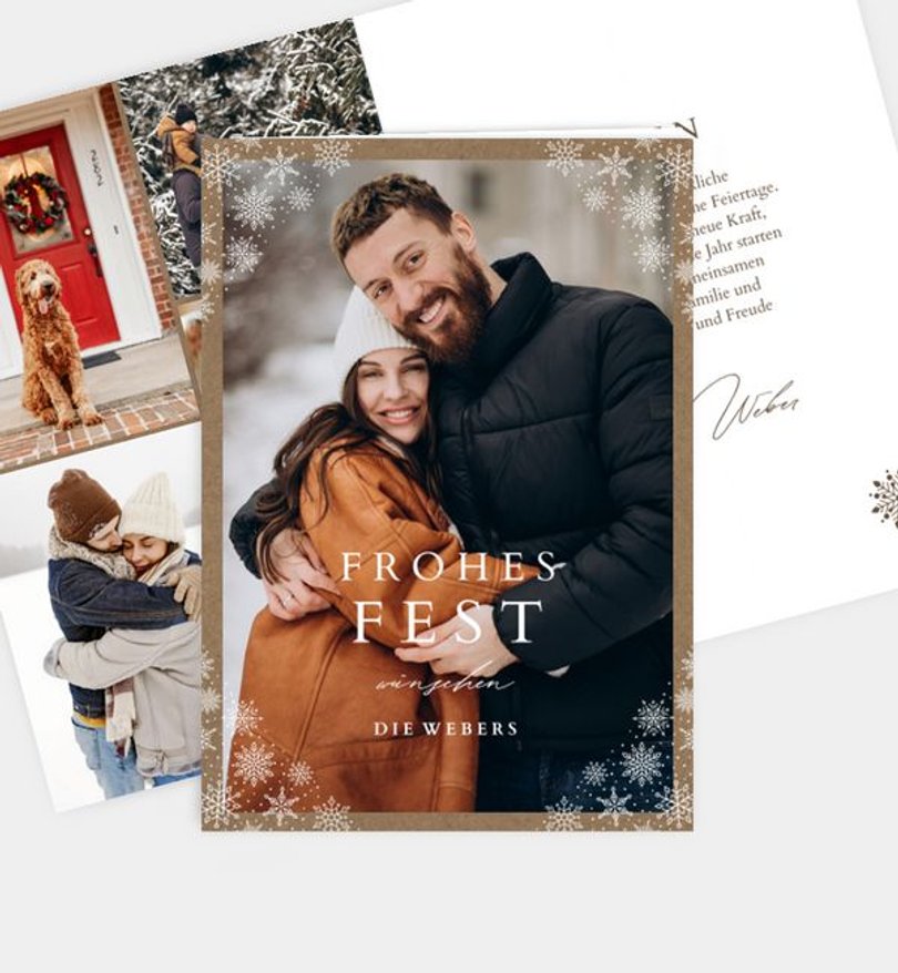 Weihnachtskarte Weihnachten/Privat Vintage Christmas · UNICEF