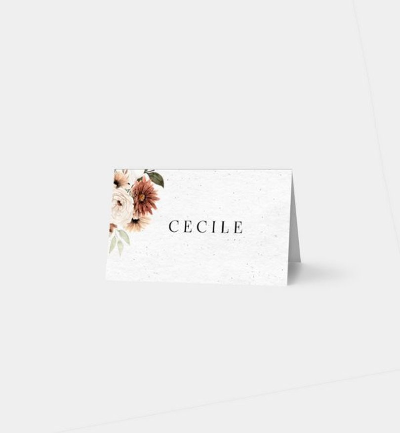 Tischkarte Hochzeit Tender Love