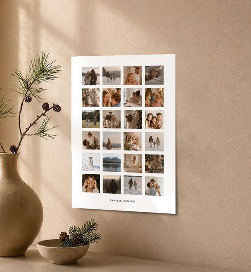 Foto-Adventskalender Weihnachten Kleiner Baum