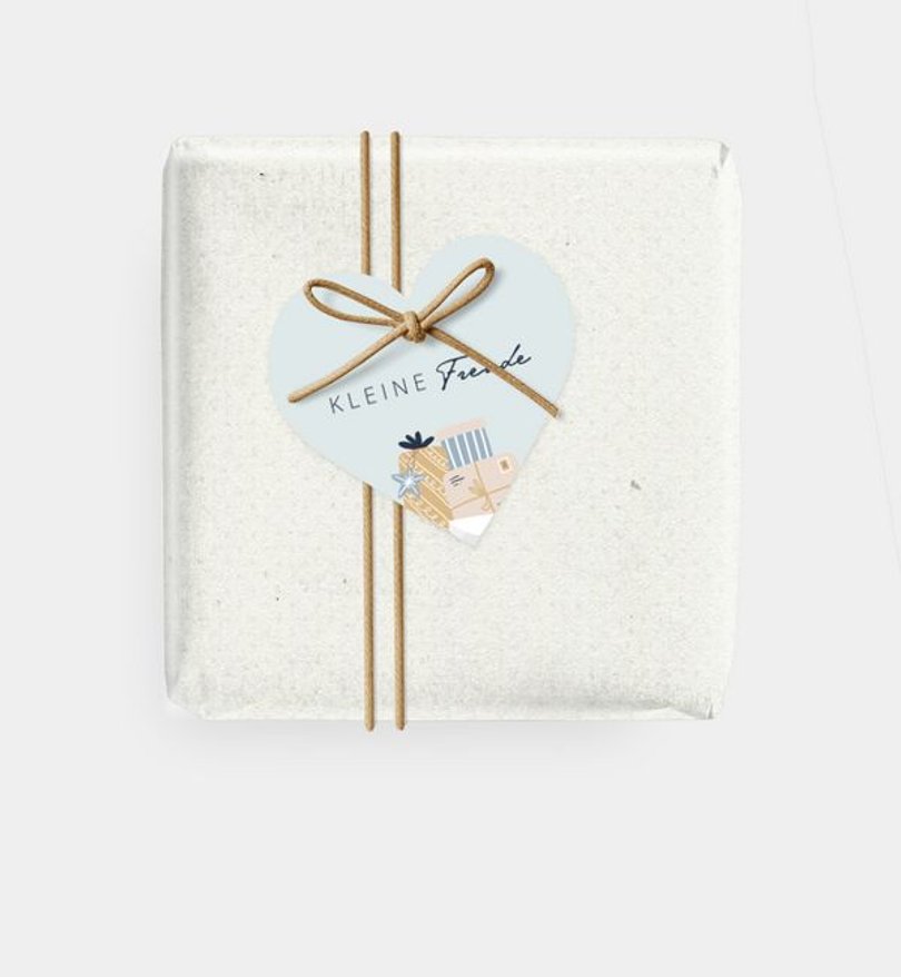 Geschenkanhänger Geschäftlich Geschenkeschlitten