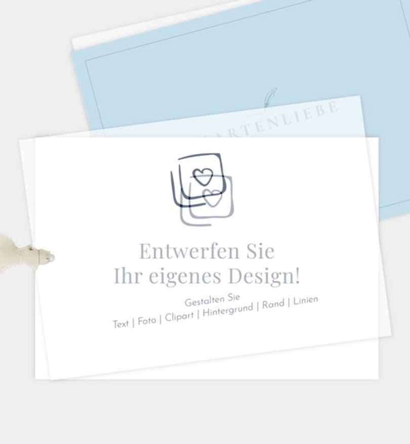 Einladungskarte Richtfest Blanko Design