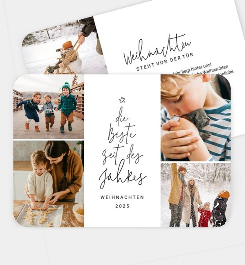 Weihnachtskarte Weihnachten/Privat Lovely Lettering